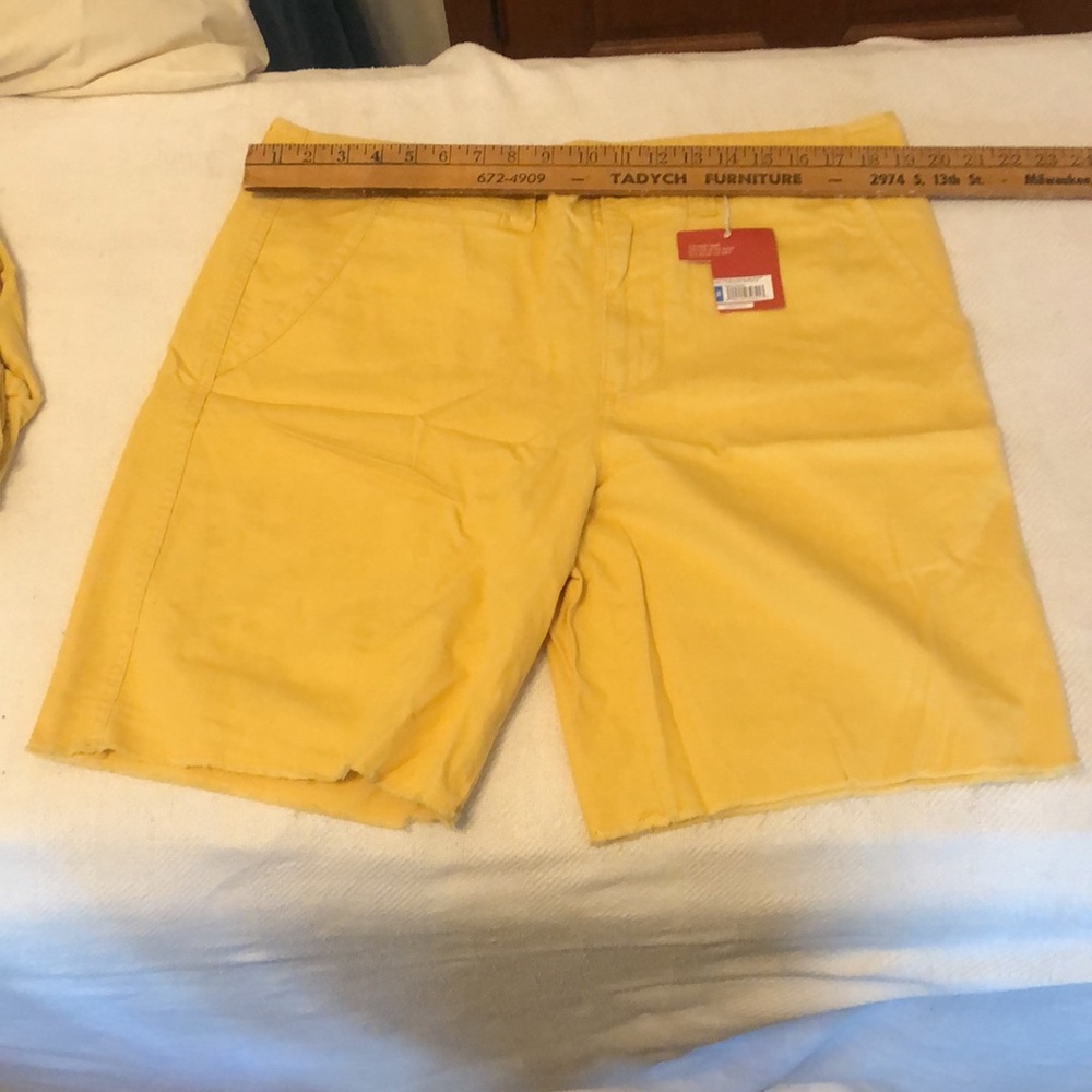 Mossimo Supply Co. Sunny Yellow Shorts - Picture 2 of 8